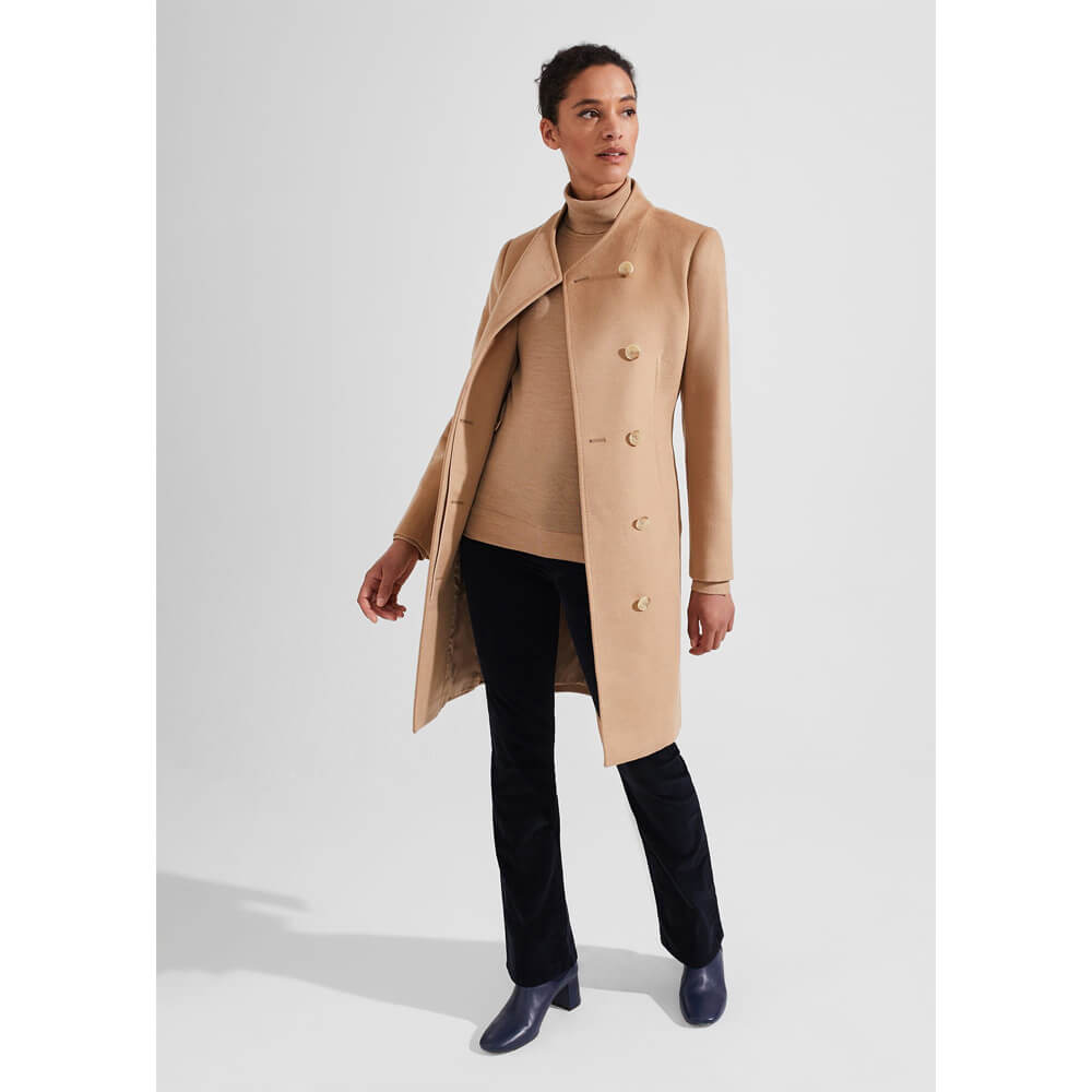 Hobbs velvet sale coat